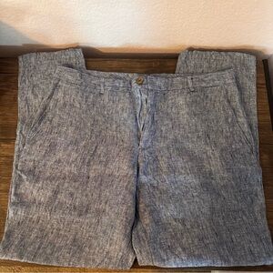 Tasso Elba men’s linen pants size waist 34 x30